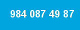 984 087 49 87 984 087 49 87
